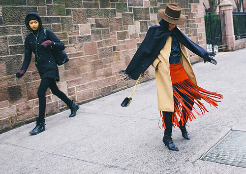 Tín đồ xúng xính áo lông trẩy hội thời trang New York - 15