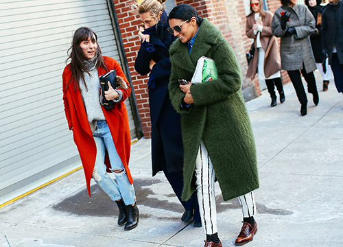 Tín đồ xúng xính áo lông trẩy hội thời trang New York - 3