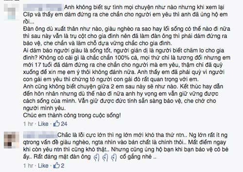 Xôn xao clip chàng trai quỳ gối trước mẹ bạn gái - 3