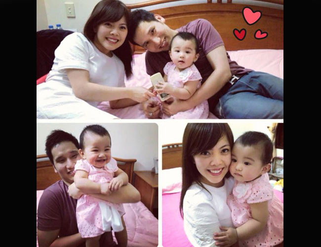 Bà mẹ hai con hiện đang sống hạnh phúc với hai con cùng người chồng hiện tại ở Hà Nội.
