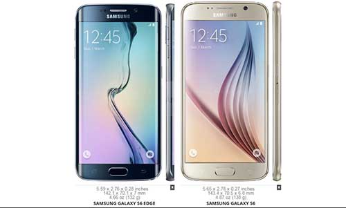 6 điểm khác biệt giữa Samsung Galaxy S6 và Samsung Galaxy S6 Edge - 1