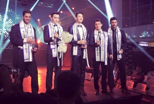 Mỹ nam thi chui đoạt giải Nam vương tại Mister Global 2015 - 1