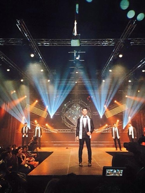 Mỹ nam thi chui đoạt giải Nam vương tại Mister Global 2015 - 2