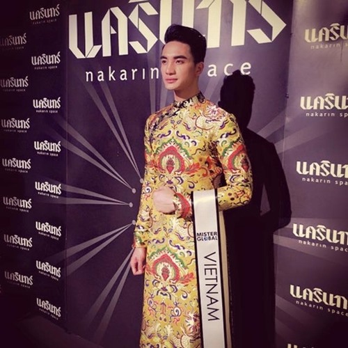 Mỹ nam thi chui đoạt giải Nam vương tại Mister Global 2015 - 3
