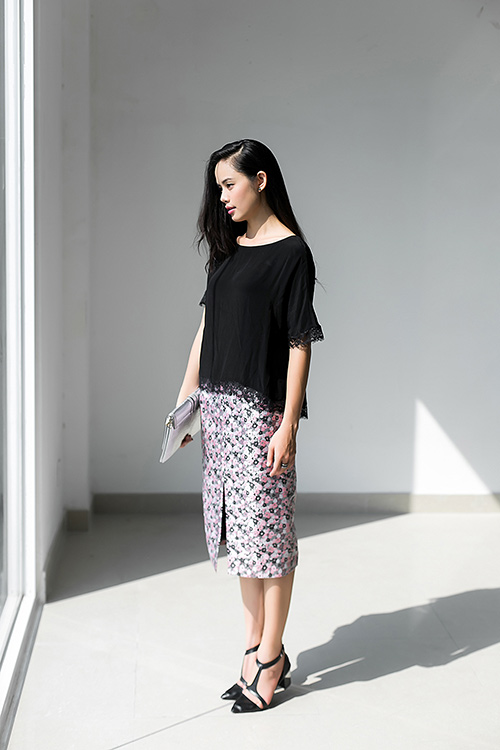 Mặc đẹp nữ tính như nàng người mẫu cá tính - 10