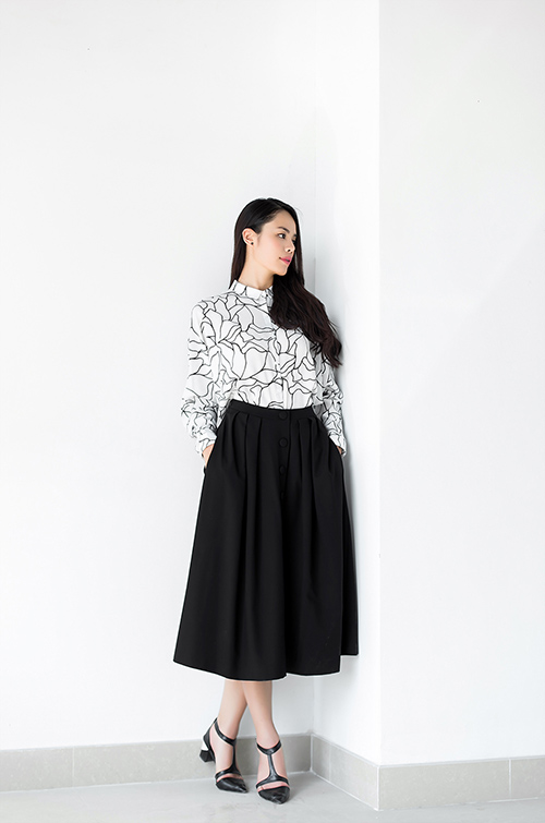 Mặc đẹp nữ tính như nàng người mẫu cá tính - 11