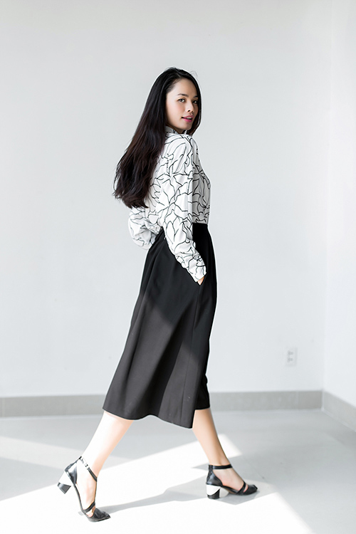 Mặc đẹp nữ tính như nàng người mẫu cá tính - 12