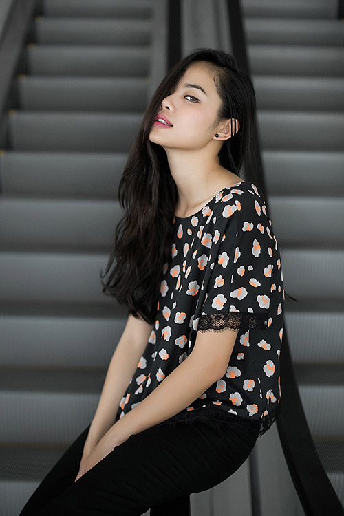 Mặc đẹp nữ tính như nàng người mẫu cá tính - 5