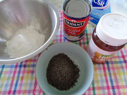 Chè trôi nước nhân vừng đen nóng hổi - 1