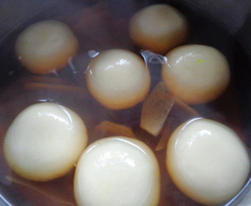 Chè trôi nước nhân vừng đen nóng hổi - 9
