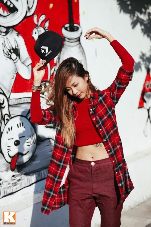 Street style bụi bặm của nữ rapper Suboi - 10