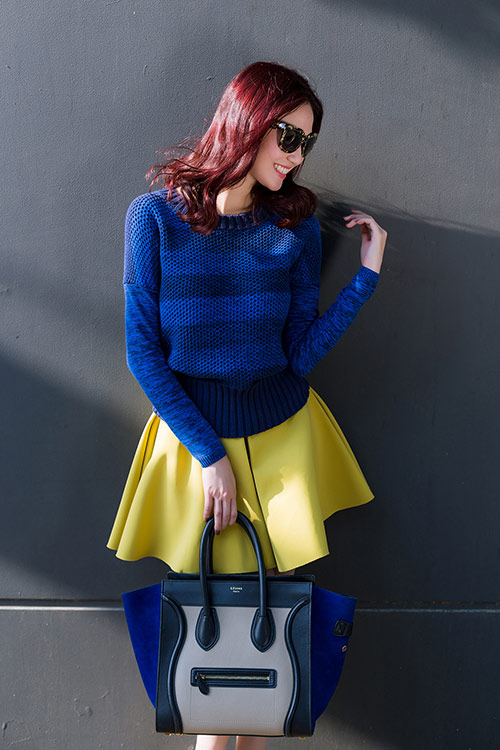 Khánh My mặc kín đáo vẫn hút hồn trên phố - 7