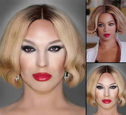 Chàng trai có biệt tài hóa trang thành mỹ nhân thế giới - 5