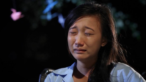 Clip chuyện tình cảm động của nữ sinh bị ung thư - 1