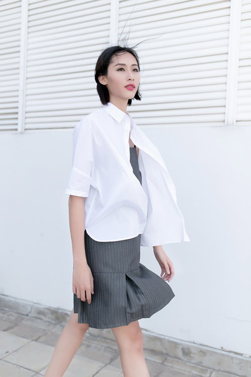 Thời trang tối giản hạ nhiệt Sài Gòn nắng nóng - 4