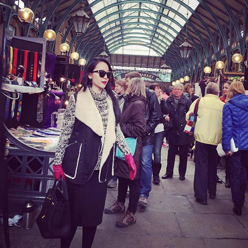 Linh Nga sành điệu đưa con gái đi du lịch London - 3