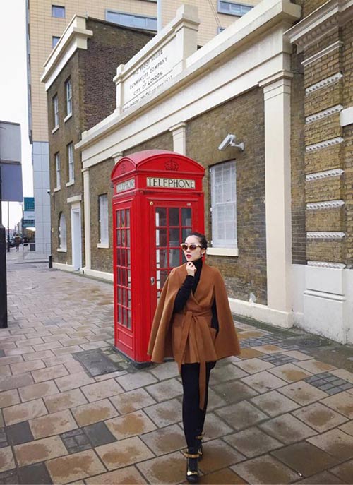 Linh Nga sành điệu đưa con gái đi du lịch London - 5