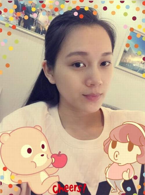 Siêu mẫu Ngọc Thạch khoe bụng bầu mừng sinh nhật chồng - 2