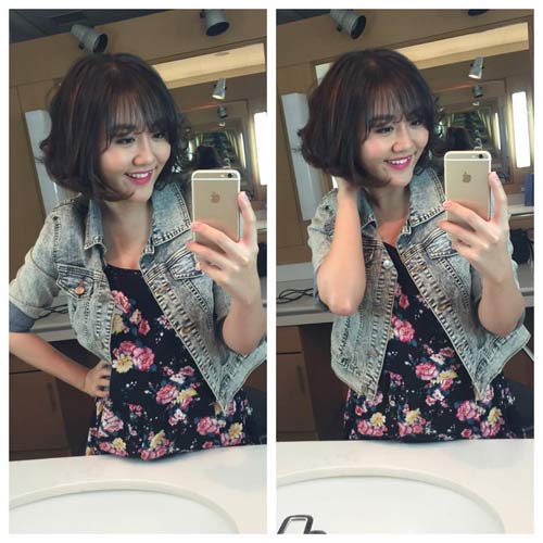 Siêu mẫu Ngọc Thạch khoe bụng bầu mừng sinh nhật chồng - 16