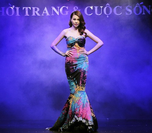 Thanh Hằng tái xuất gợi cảm với mốt xuyên thấu - 7