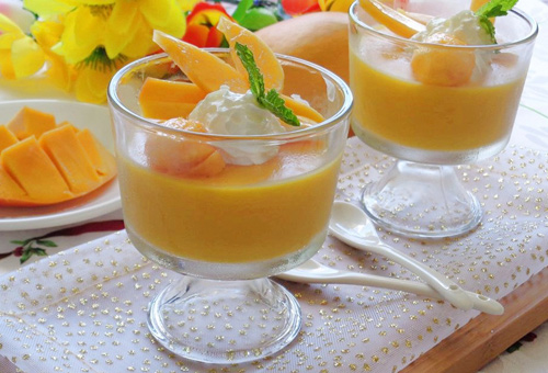 Pudding xoài thơm ngon, thanh mát - 7