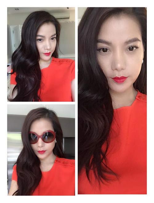 Thuỷ Tiên hạnh phúc khi được chăm sóc chồng con - 16
