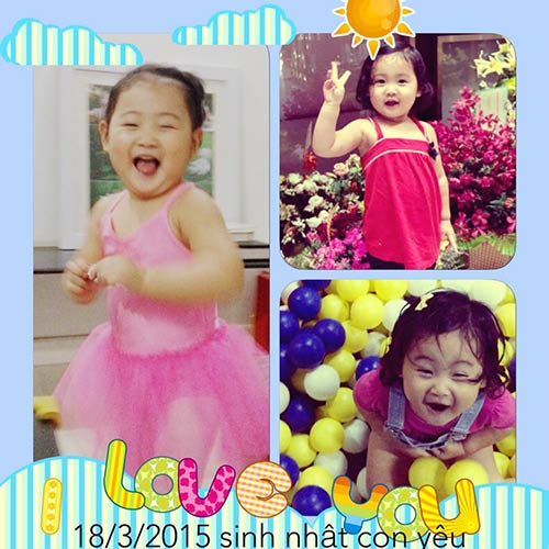 HH Hương Giang mừng sinh nhật con gái 2 tuổi - 1