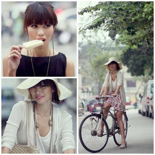 Siêu mẫu Hà Anh buồn vì cây xanh ở HN bị chặt - 1