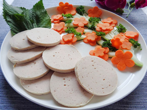 Cách làm giò gà mịn như giò lụa - 5