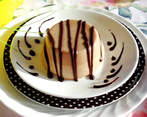 Panna cotta vị cà phê thanh mát - 4