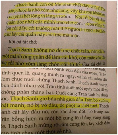 Sách #039;mẹ con Thạch Sanh cởi truồng#039;: Phản cảm, bạo lực - 2