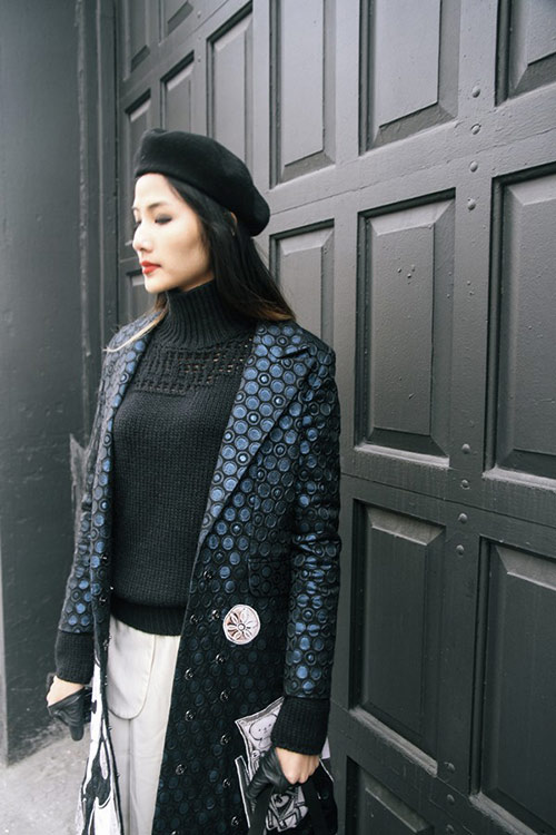 Hoàng Thùy tiếp tục khoe ảnh trên đường phố New York - 5