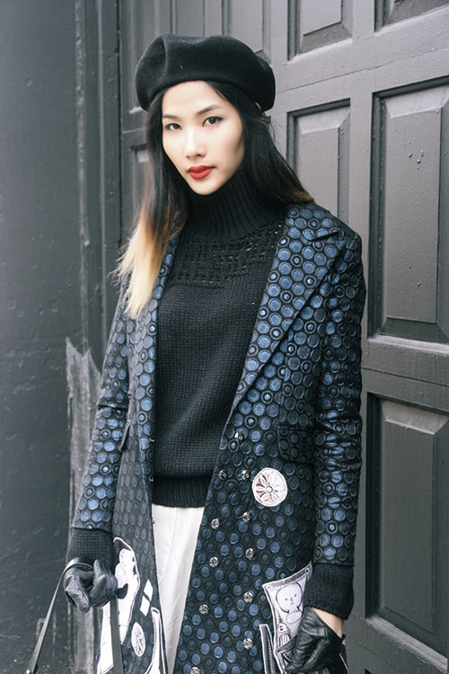 Hoàng Thùy tiếp tục khoe ảnh trên đường phố New York - 7