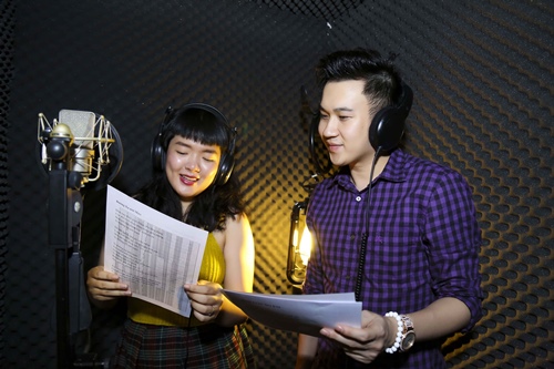 Dương Triệu Vũ thức trắng đêm để thu âm - 2