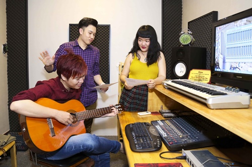 Dương Triệu Vũ thức trắng đêm để thu âm - 4
