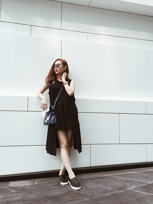 Minh Hằng khoe thời trang hè tươi rói ở Thái Lan - 12