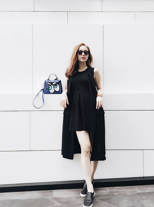 Minh Hằng khoe thời trang hè tươi rói ở Thái Lan - 13