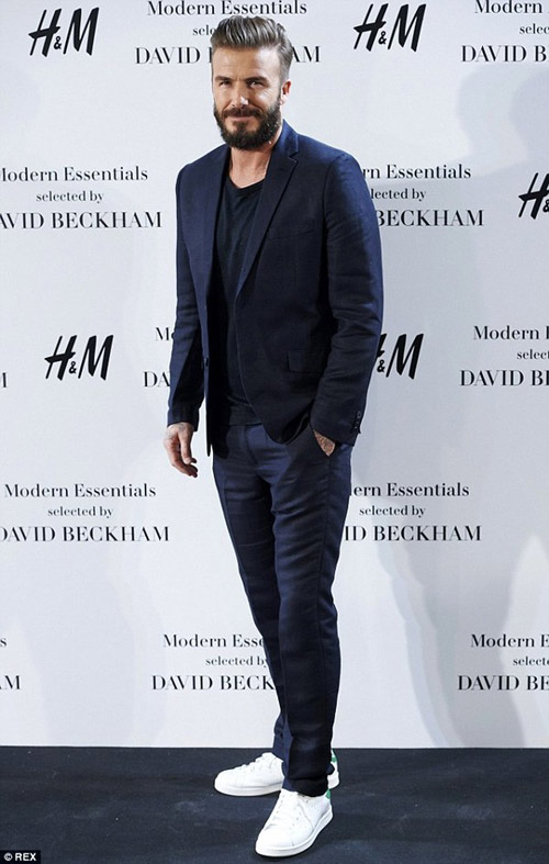 Thời trang của David Beckham bị Victoria quot;chêquot; - 1