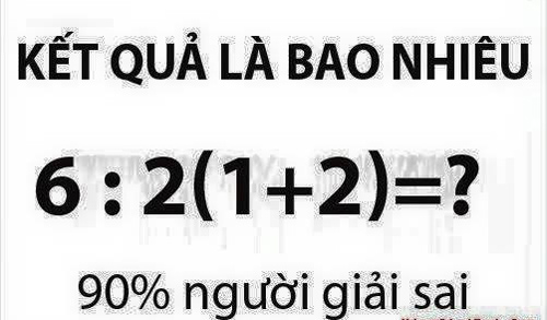 Cùng giải bài toán tiểu học 90% người trả lời sai - 1