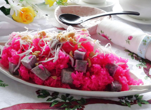 Xôi khoai môn hấp dẫn cuối tuần - 10