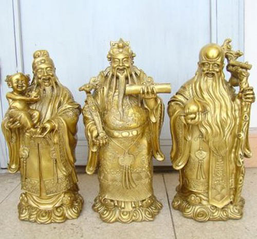 Cấm kị đặt tượng Phúc Lộc Thọ đuổi Tam tinh khỏi nhà - 1