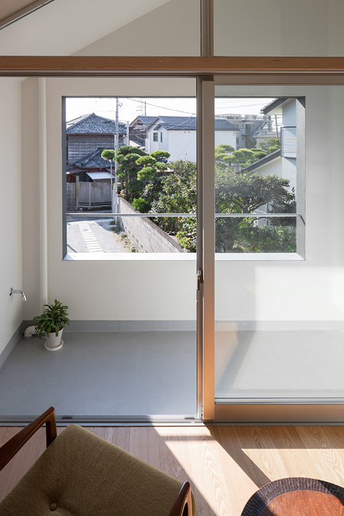 Nhà song sinh kiểu Nhật trên mảnh đất méo 300m2 - 10