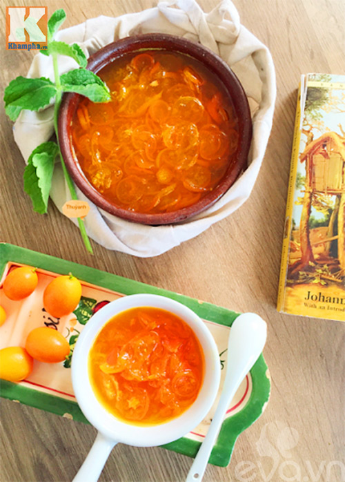 Quất chưng mật ong đường phèn trị ho - 8