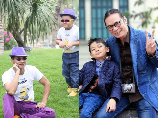 Điểm trùng hợp ngỡ ngàng của các cặp bố con sao Việt - 1