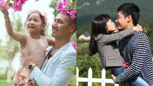 Điểm trùng hợp ngỡ ngàng của các cặp bố con sao Việt - 2