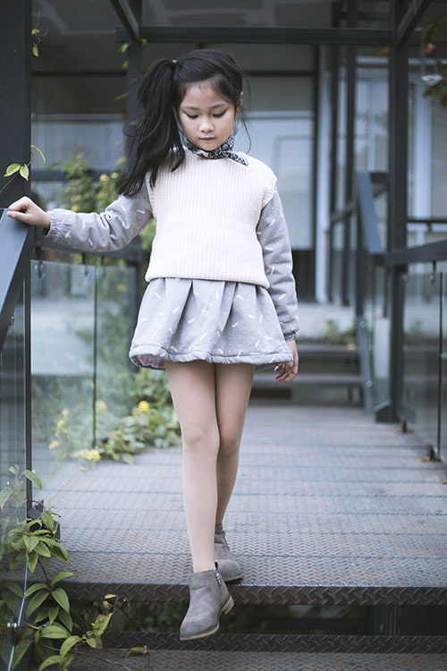 Mẫu nhí Việt top 10 thế giới khoe style ngày đông cực chất - 8