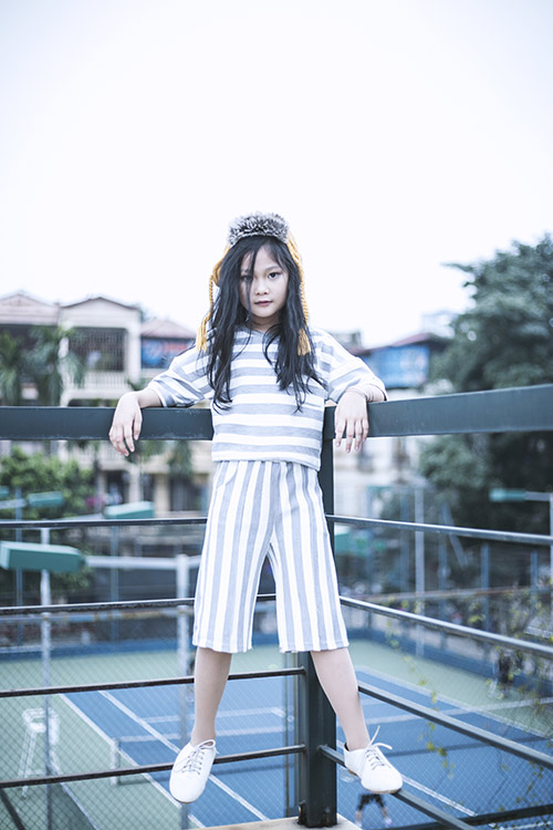 Mẫu nhí Việt top 10 thế giới khoe style ngày đông cực chất - 15