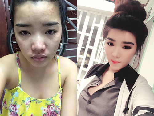 #039;Hot girl#039; công khai mặt mộc khiến dân mạng #039;ngã ngửa#039; - 2