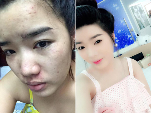#039;Hot girl#039; công khai mặt mộc khiến dân mạng #039;ngã ngửa#039; - 3
