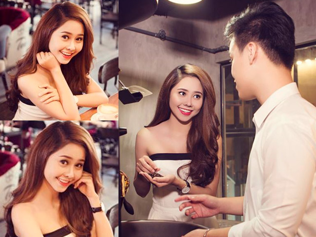 Tường Vy mặc sexy hội ngộ cùng bạn bè